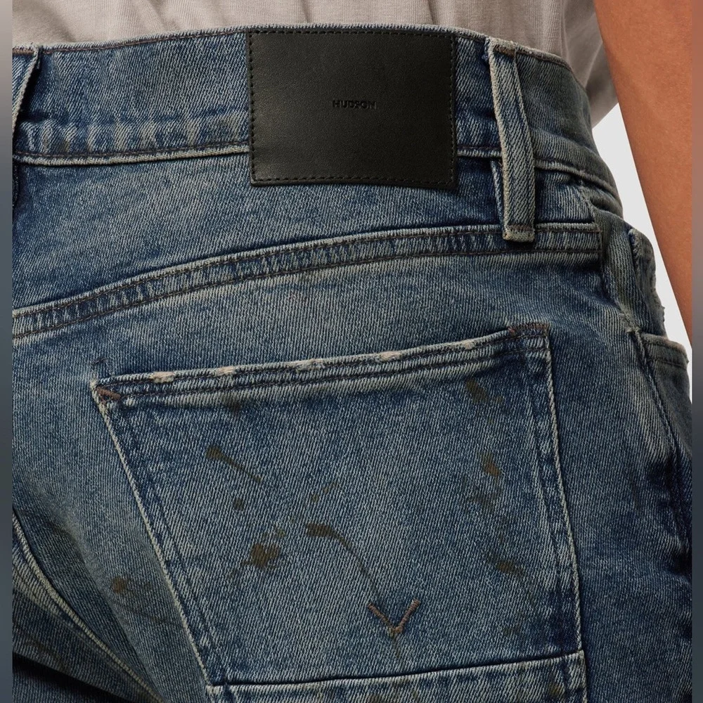 🆕 NWT Hudson Jeans Men’s 33 Zack Fit in Blue (gallery) Denim